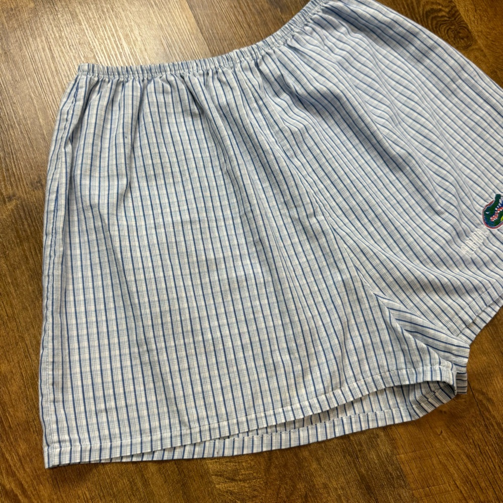 Vtg Y2k Florida Gators Boxer Shorts Sz S/M Blue W… - image 5